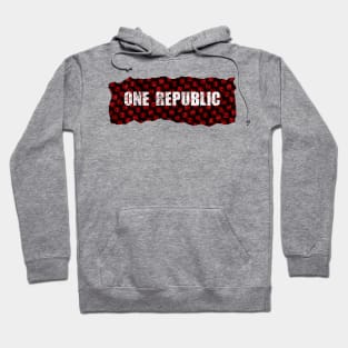 One Republic Ripped Flannel Hoodie